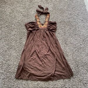 Beach cover up dress -M